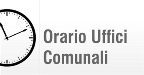 Orario apertura uffici